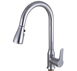 Torneira Extensível – Monocomando – Latão Cromado QSC-F6012